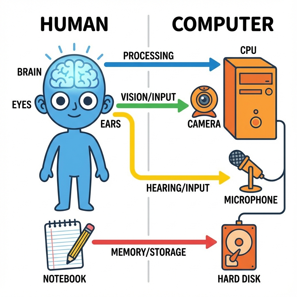 Computer Anatomy Analogy