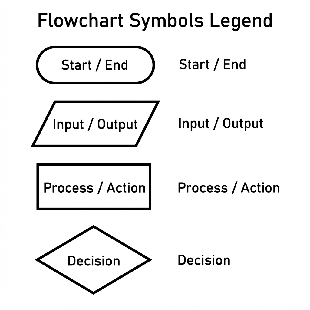 Flowchart Symbols Reference
