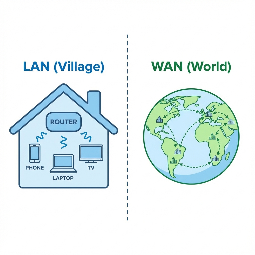 LAN vs WAN